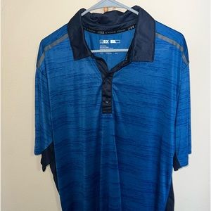 MSX by Michael Strahan polo shirt. 2xlt blue. Like new